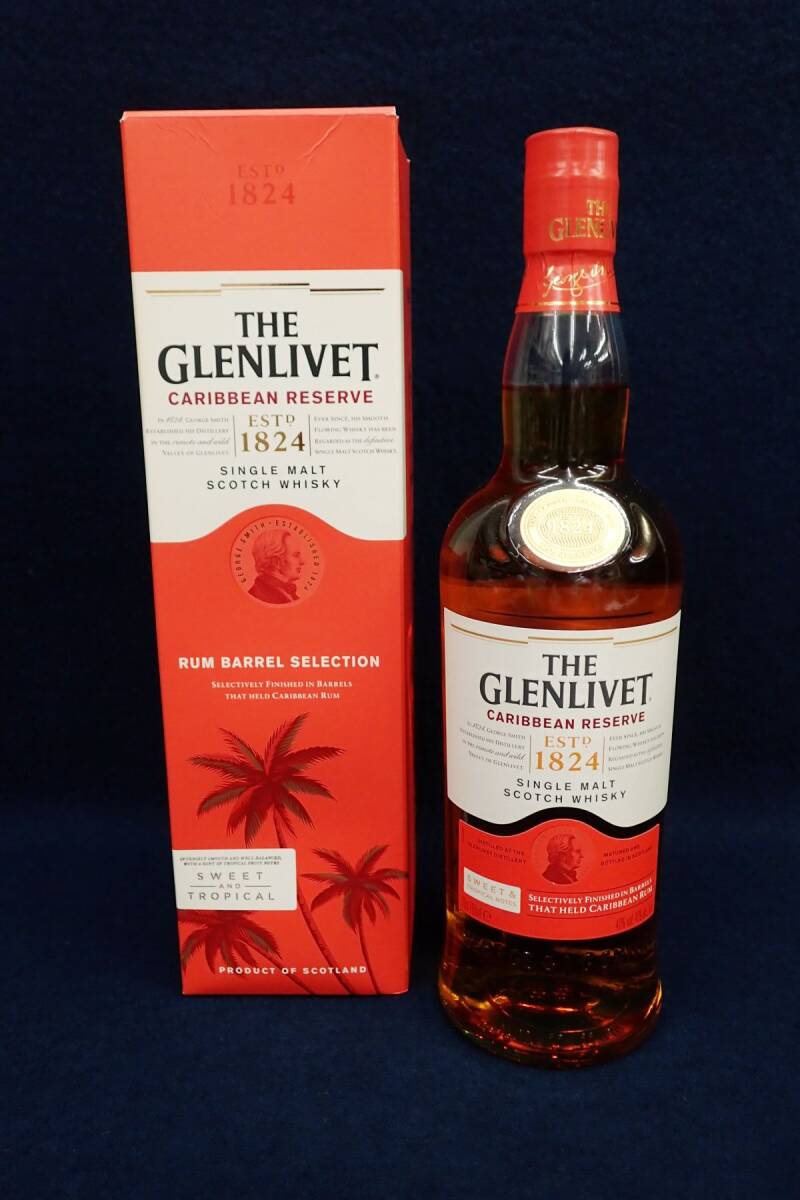 ◆お酒501 未開封 THE GLENLIVET 1824◆ウイスキー/モルト//消費(fèi)稅0円