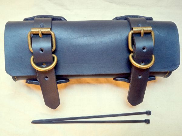 2.8mm厚姫路産ダークネイビーヌメ革ツールバッグG(訳あり