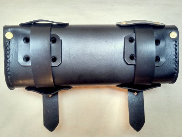 姫路産ブラックヌメ革ツールバッグG(訳あり