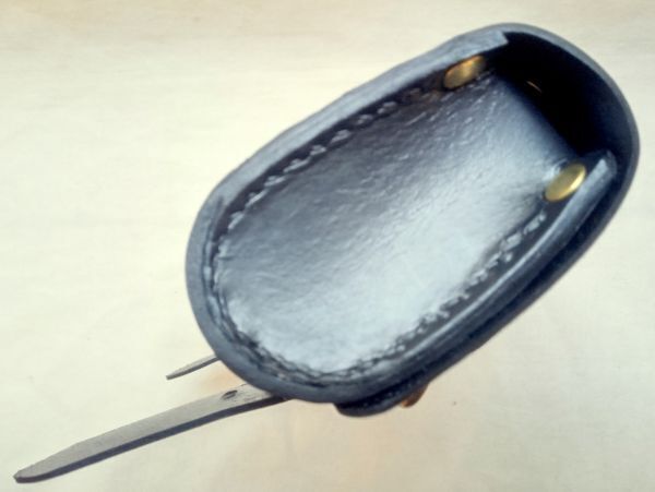 姫路産ブラックヌメ革ツールバッグG(訳あり