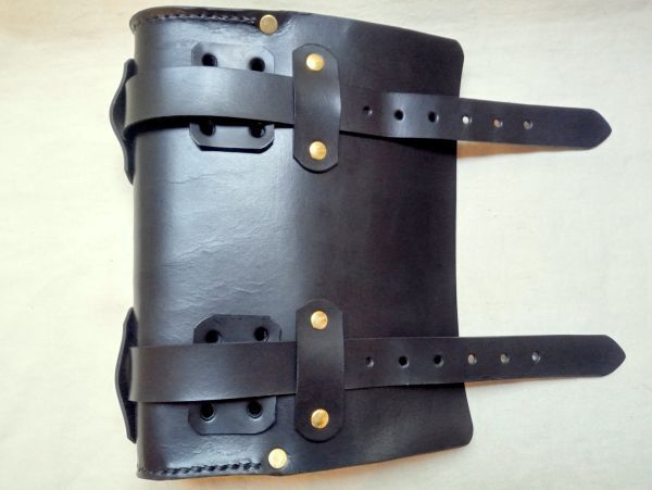 姫路産ブラックヌメ革ツールバッグG(訳あり