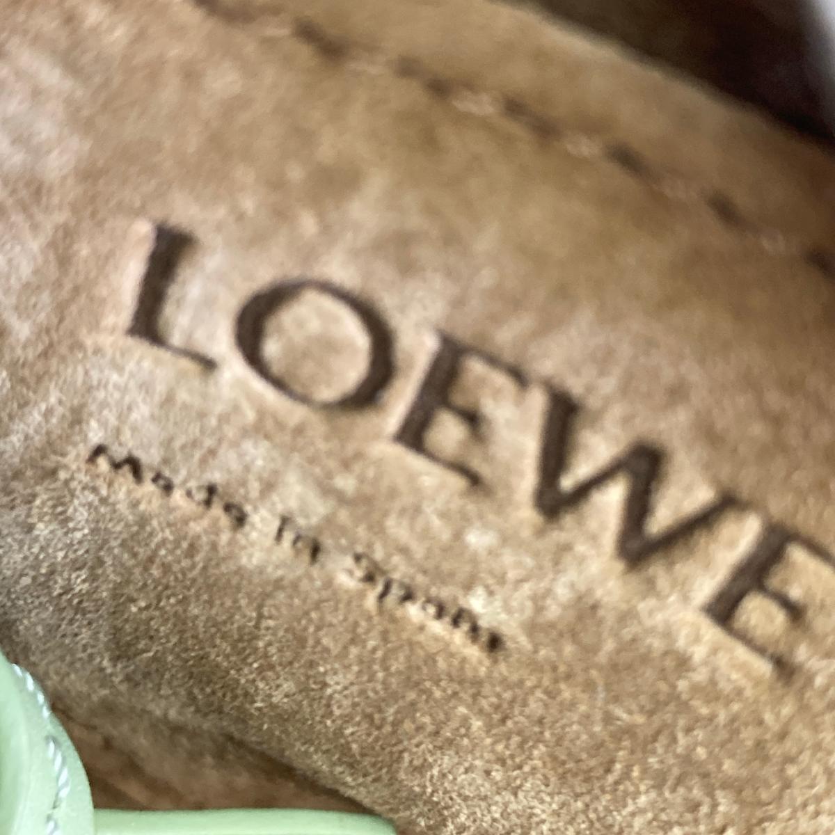 LOEWE （ロエベ） ゲート ミニ ショルダーバッグ バッグ グリーン 329.13.U62 used:B 【ROS】 【中古】