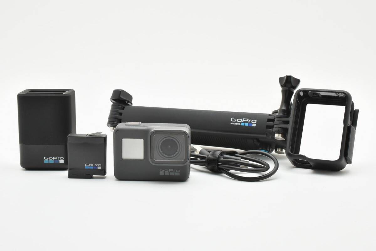 GoPro HERO5 稼働良好品 動作確認(rèn)済 自撮り棒付き #Y-16S25-78