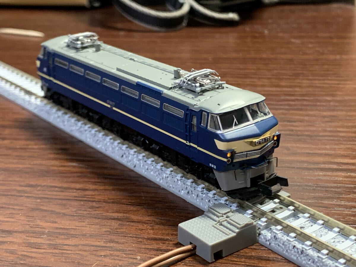 TOMIX 9151 EF66 電気機関車　27号機　 クーラー付き　トミックス Nゲージ 鉄道模型 JR PC6056 _画像1