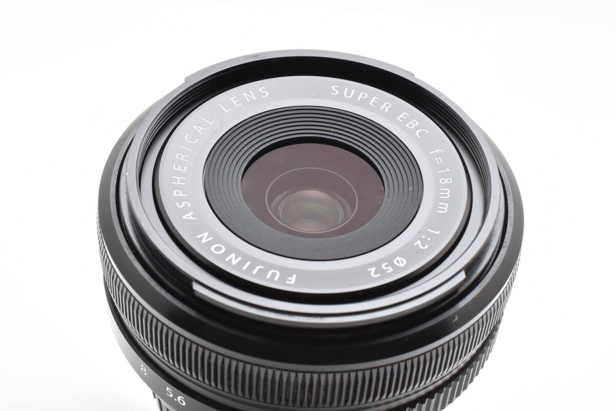 [美品] FUJIFILM フジフィルム FUJINON XF 18mm F2 R 動作確認済