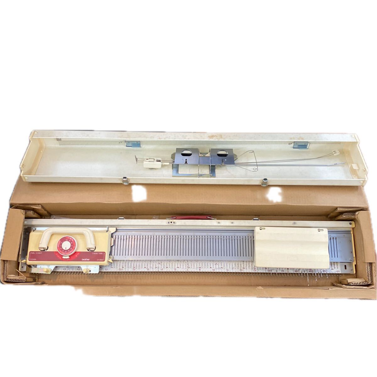 ジャンク品 ブラザー  編み機 ナイン KH-230_画像3