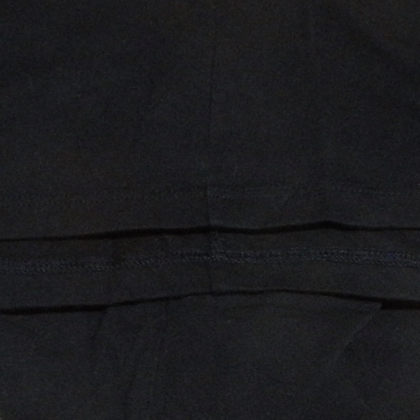 agnes b. PARIS アニエスベー パリス 日本製 スリムフィット 星 ワンスター 半袖 Tシャツ カットソー 黒 小さめ 1 / S 美品_画像8