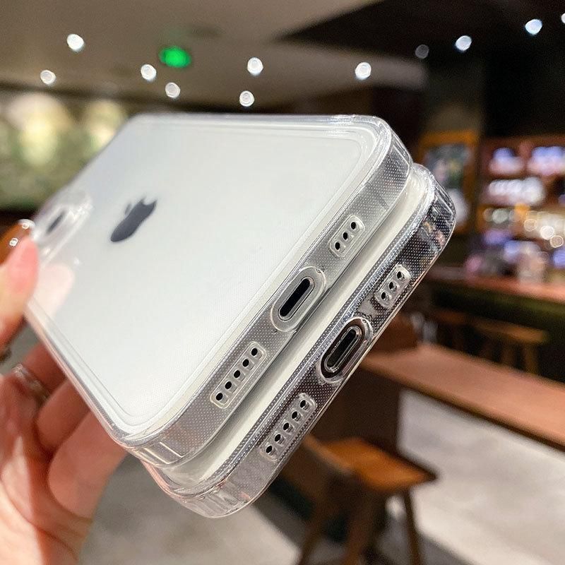 iPhone16 ケース おしゃれ ソフト 透明 クリア 衝撃吸収 スマホカバー シンプル TPU カメラ保護 シンプル かわいい デコ レンズ保護_画像4