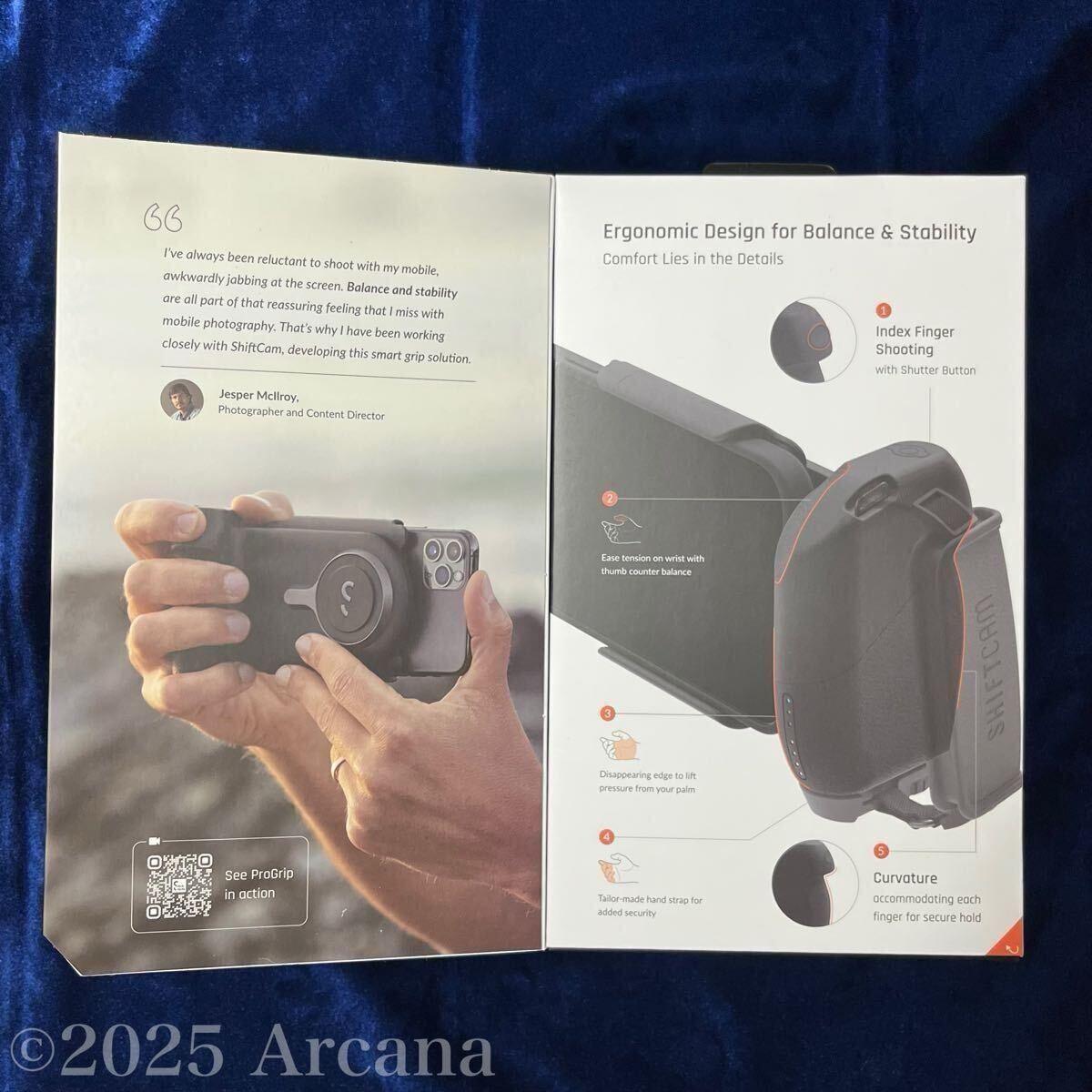 [ новый товар нераспечатанный ][Shift Cam Pro Grip стартер комплект ] покупка сертификат включение в покупку * гарантия производителя 25.8.27~2 лет * однообъективный зеркальный камера * беспроводной зарядка 