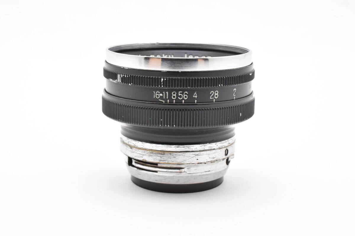 【良品】 Nikon ニコン NIKKOR-S・C 5cm F1.4 ニッコール S・C Sマウント 日本光学 Nippon Kogaku #4857_画像8