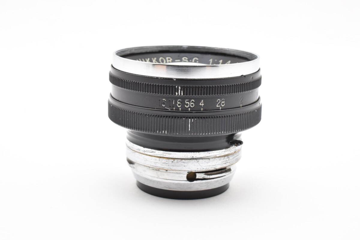 【良品】 Nikon ニコン NIKKOR-S・C 5cm F1.4 ニッコール S・C Sマウント 日本光学 Nippon Kogaku #4857_画像9