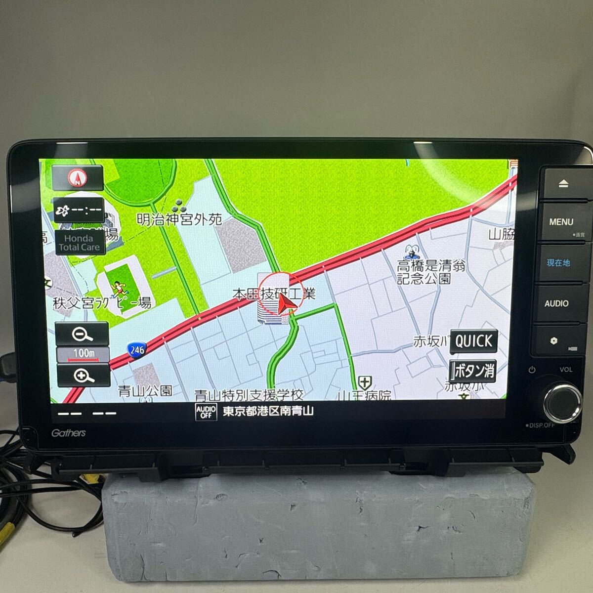 ★送料無料★即決★保証★美品★ホンダ純正★プレミアムナビ★９インチ★ＶＸＵ－２３５ＦＴⅰ★２０２２年★管理番号０９２１－①★_画像3