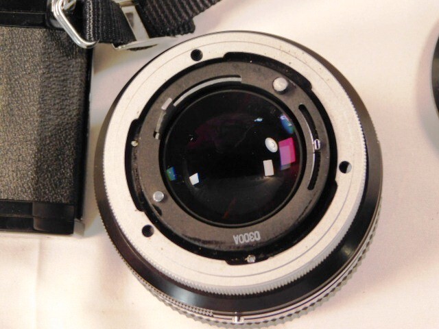 Y322★CANON F-1 一眼レフフィルム式カメラ マニュアルレンズセット/一眼レフ カメラ /FD55mm/キャノン/送料700円～