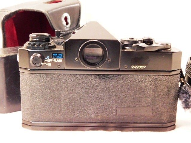 Y322★CANON F-1 一眼レフフィルム式カメラ マニュアルレンズセット/一眼レフ カメラ /FD55mm/キャノン/送料700円～