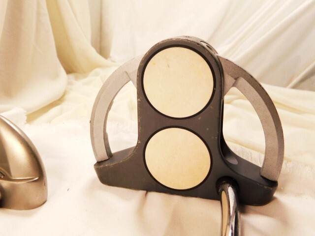 A373★ODYSSEY/ゴルフクラブ/パター2本セット/WHITE STEEL 2-BALL SRT/WHITE HOT XG ROSSIE/スチールシャフト★送料1300円～