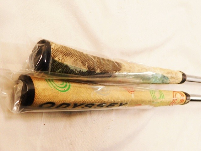 A373★ODYSSEY/ゴルフクラブ/パター2本セット/WHITE STEEL 2-BALL SRT/WHITE HOT XG ROSSIE/スチールシャフト★送料1300円～