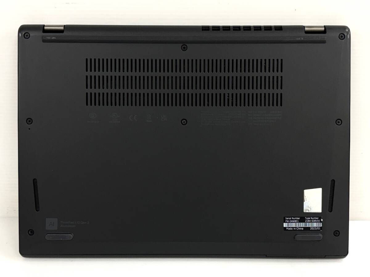 【良品 バッテリー良好】Lenovo ThinkPad L13 Gen3 21B4S08V00『Core i5(1235U)1.3GHz/RAM:16GB/SSD:256GB』13.3インチ WUXGA Win11 動作品