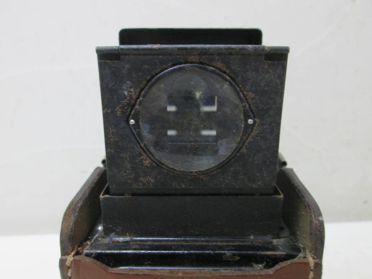 (90)♪RICOH リコー RICOHFLEX MODEL VII 二眼レフ フィルムカメラ 1:3.5 8cm ジャンク 現状品_画像5