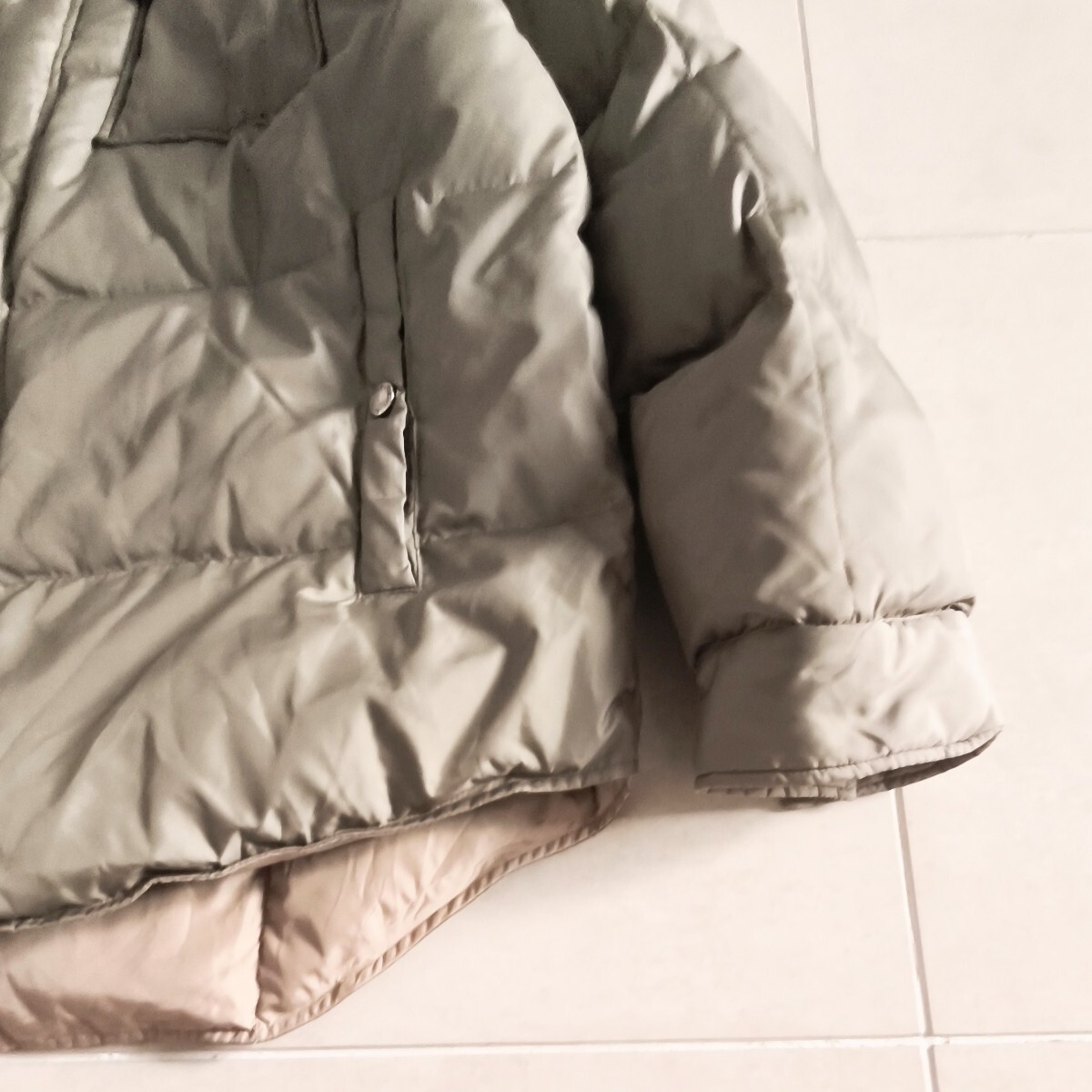 90s Ralph Lauren　ラルフローレン　シャツ型　ダウンジャケット　L_画像3