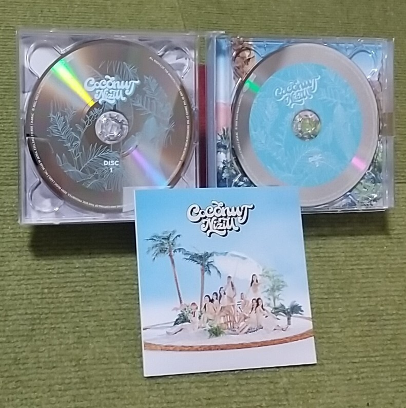 【名盤！】NiziU COCONUT 初回限定盤B 2CD 2枚組 Paradise CLAP CLAP ASOBO LOVE YOURSELF secret JUMP Take it best ベスト_画像2