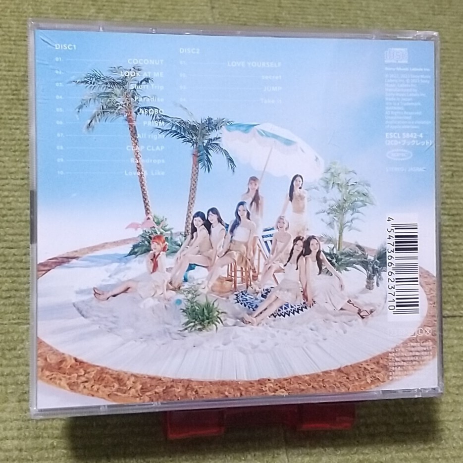 【名盤！】NiziU COCONUT 初回限定盤B 2CD 2枚組 Paradise CLAP CLAP ASOBO LOVE YOURSELF secret JUMP Take it best ベスト_画像3