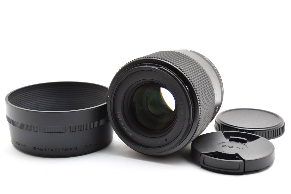 極上美品★ SIGMA 30mm F1.4 DC DN 60 マイクロフォーサーズ シグマ #324 
