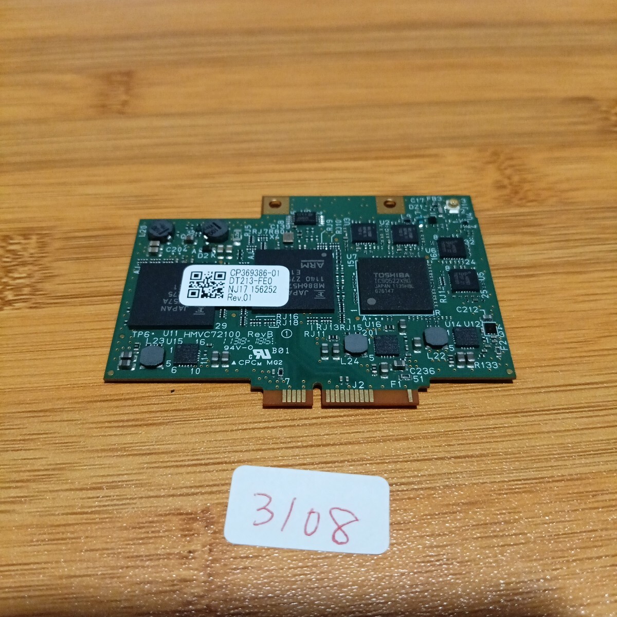 動作品★富士通ESPRIMO FH77/ED　用修理交換用テレビ基板基盤No.3108_画像1