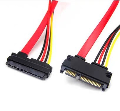 【2本セット】SATA延長ケーブル 電源セット コネクタ 30cm⑥_画像2