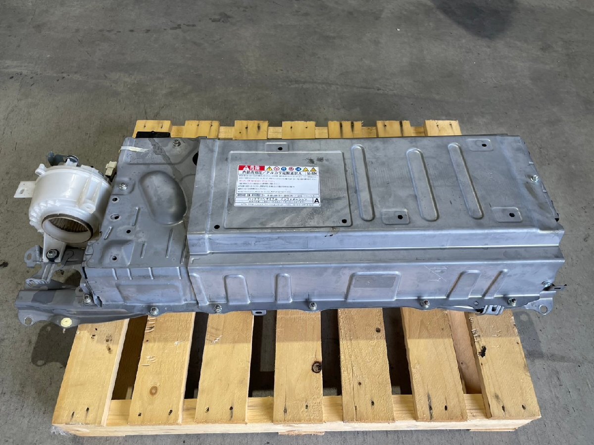 H22年 売り切り！ スキャンツール診断済 トヨタ ZVW30 プリウス 前期 ハイブリット HV バッテリー　　　 　2502155　みどり