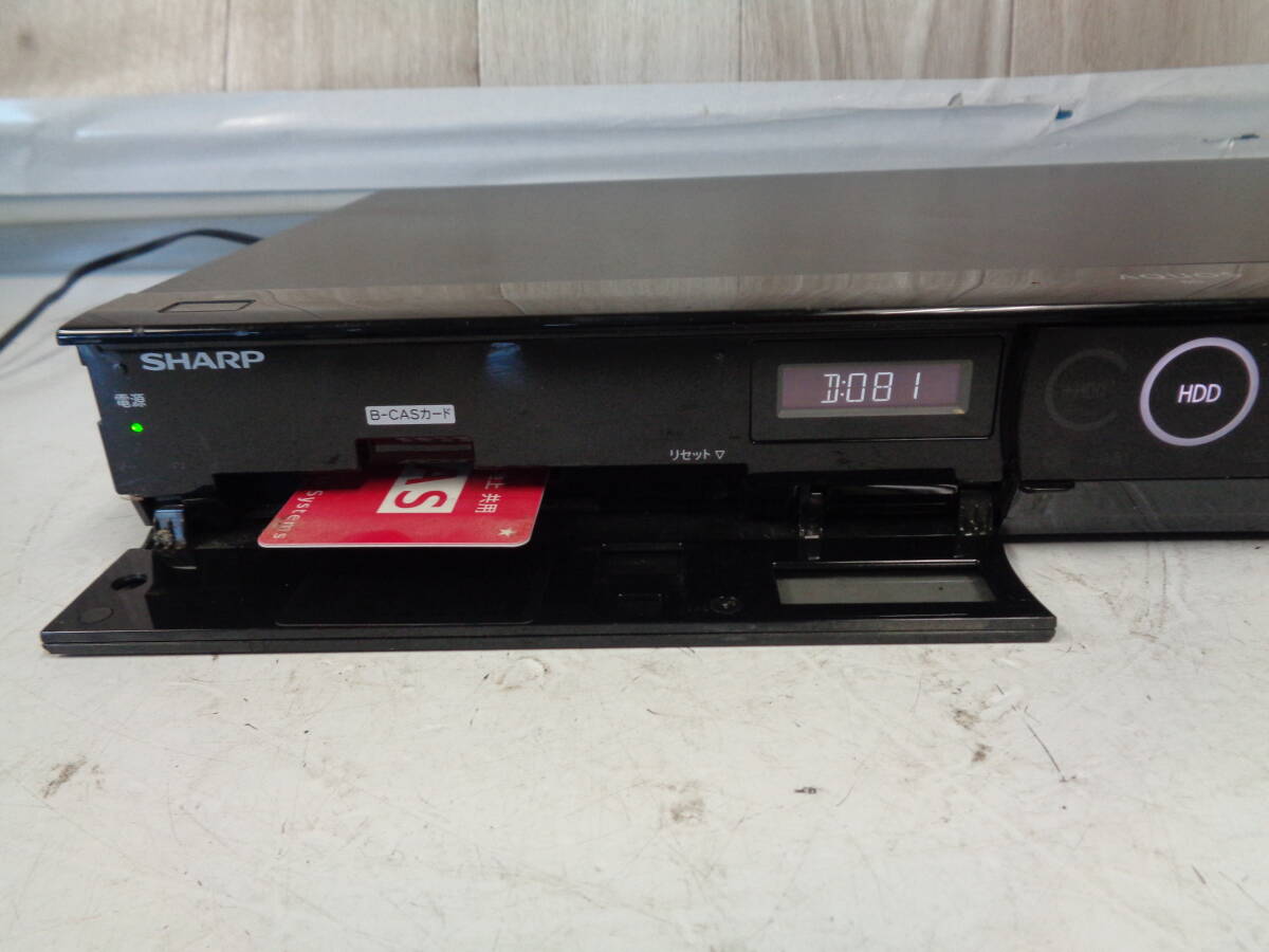 C4049 SHARP BD-W515 BDレコーダー ①I-2