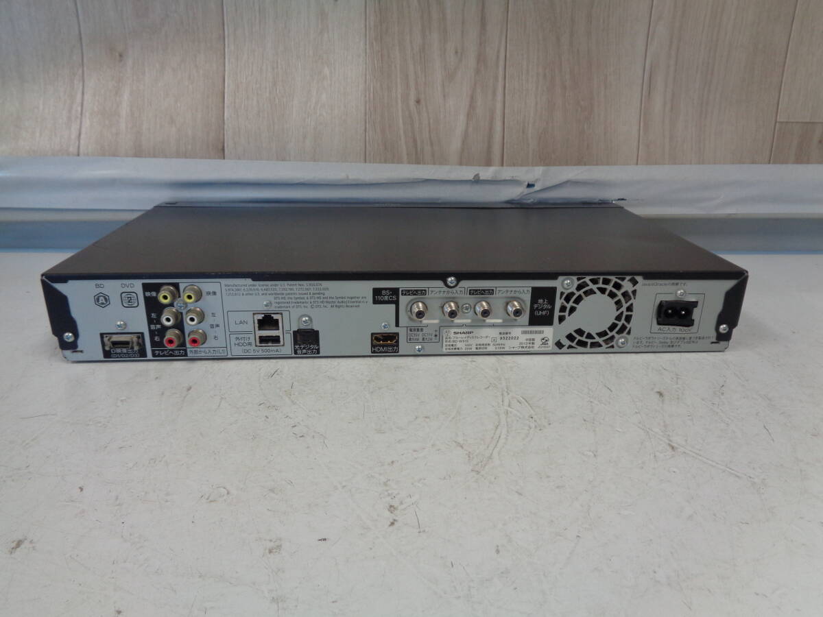 C4049 SHARP BD-W515 BDレコーダー ①I-2