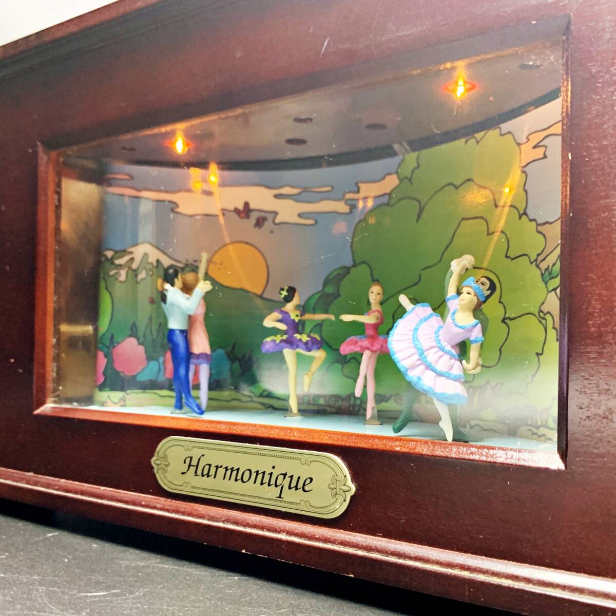 [ анимация есть ценный ] Mr. Рождество диск музыкальная шкатулка 15 листов Mr Christmas Harmonique Nutcracker... десятая часть кукла Dance Vintage 