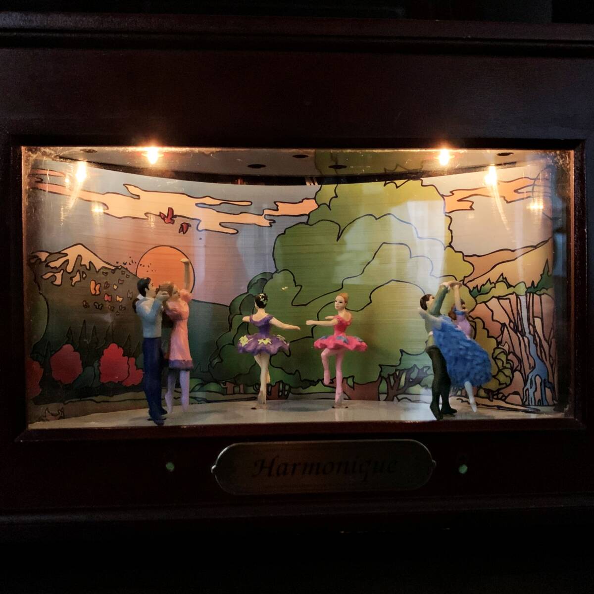 [ анимация есть ценный ] Mr. Рождество диск музыкальная шкатулка 15 листов Mr Christmas Harmonique Nutcracker... десятая часть кукла Dance Vintage 