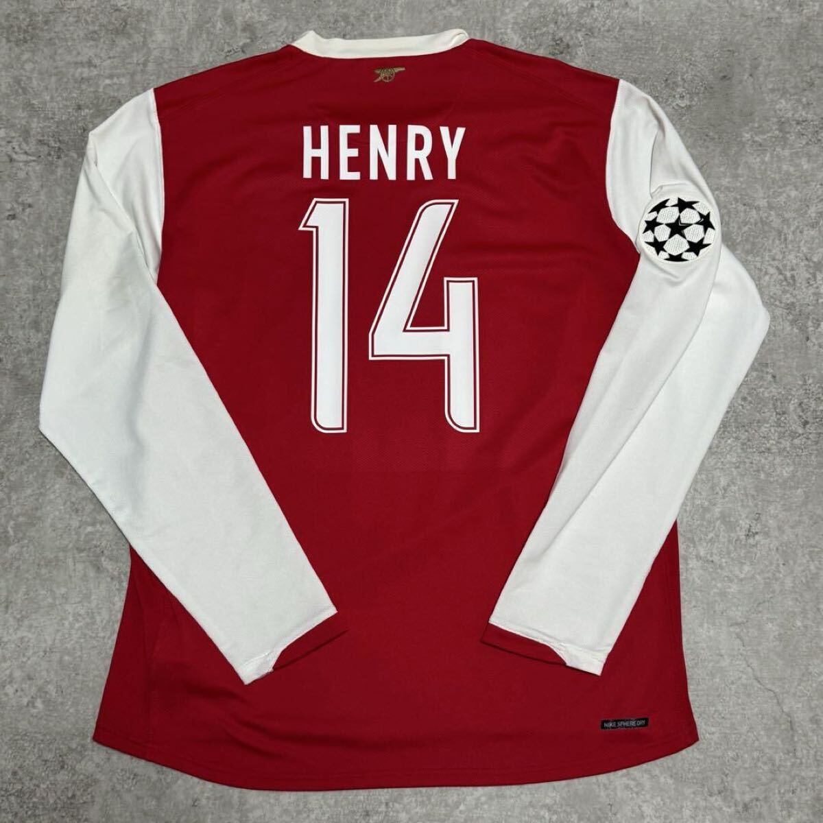 アーセナル 06/07 #14 アンリ 長袖 ユニフォーム_画像1