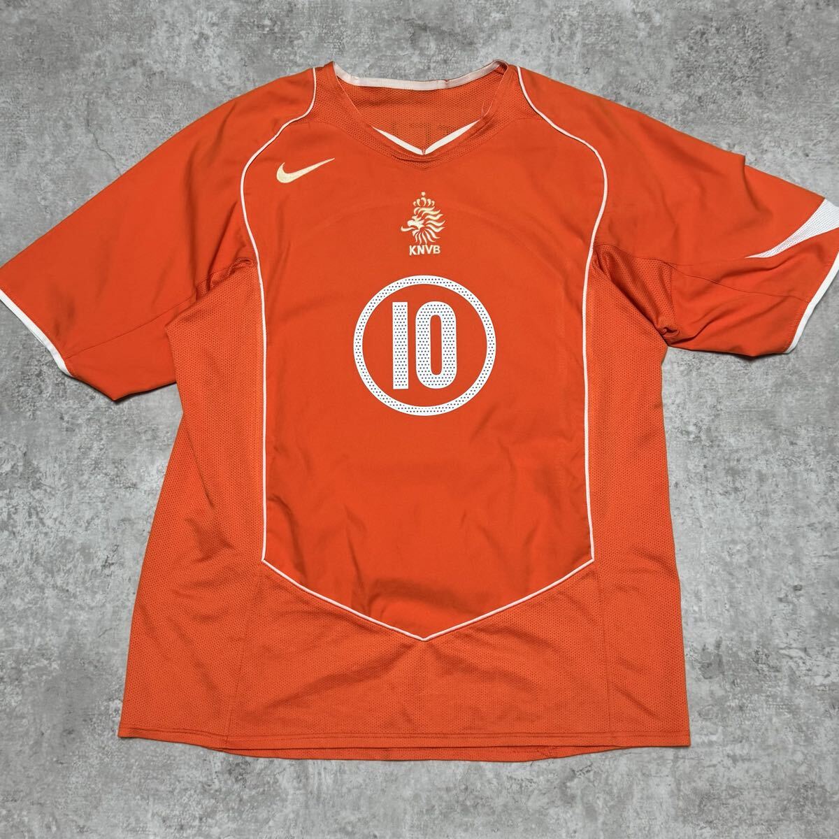 オランダ代表 2004 #10 ファンニステルローイ ユニフォーム_画像1