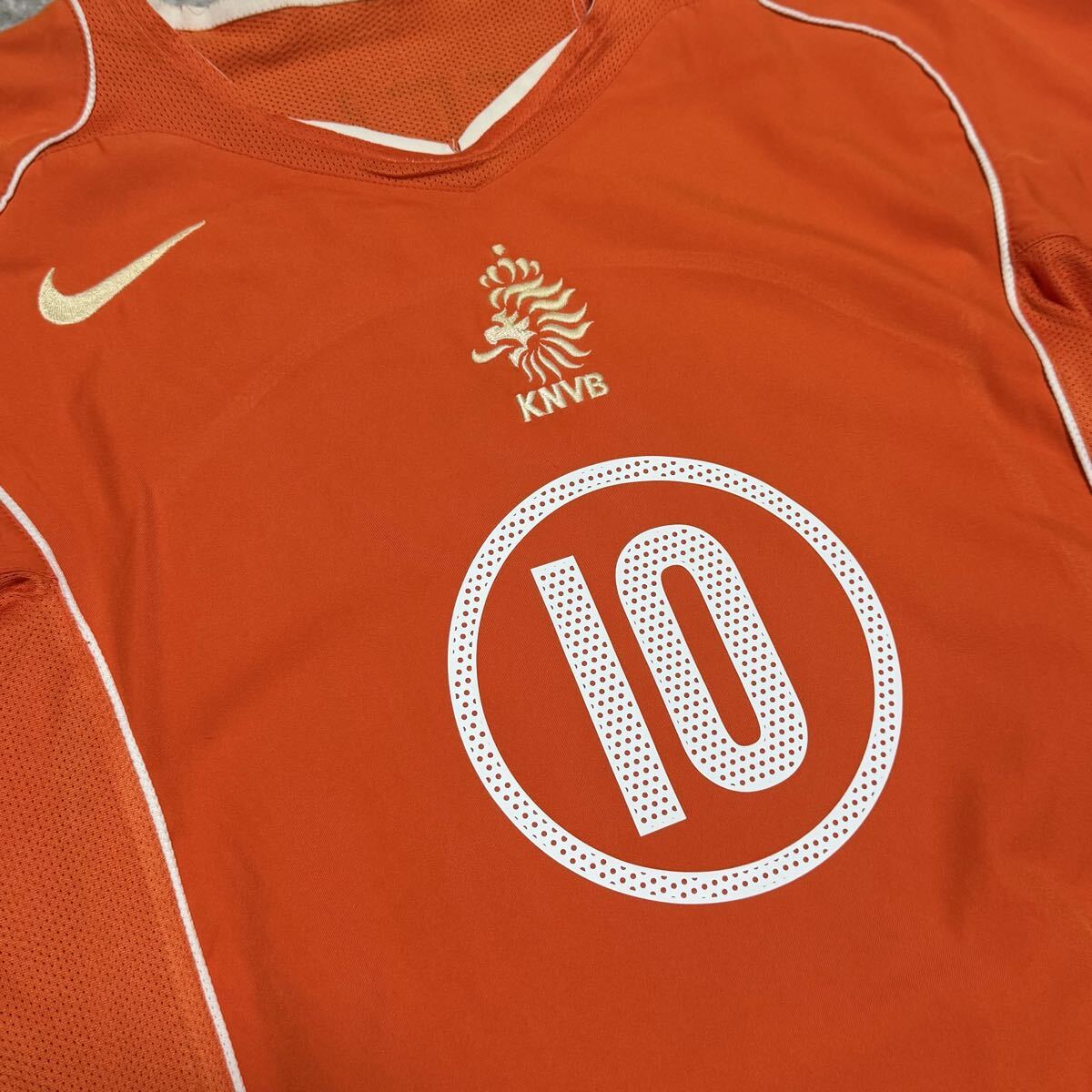 オランダ代表 2004 #10 ファンニステルローイ ユニフォーム_画像2