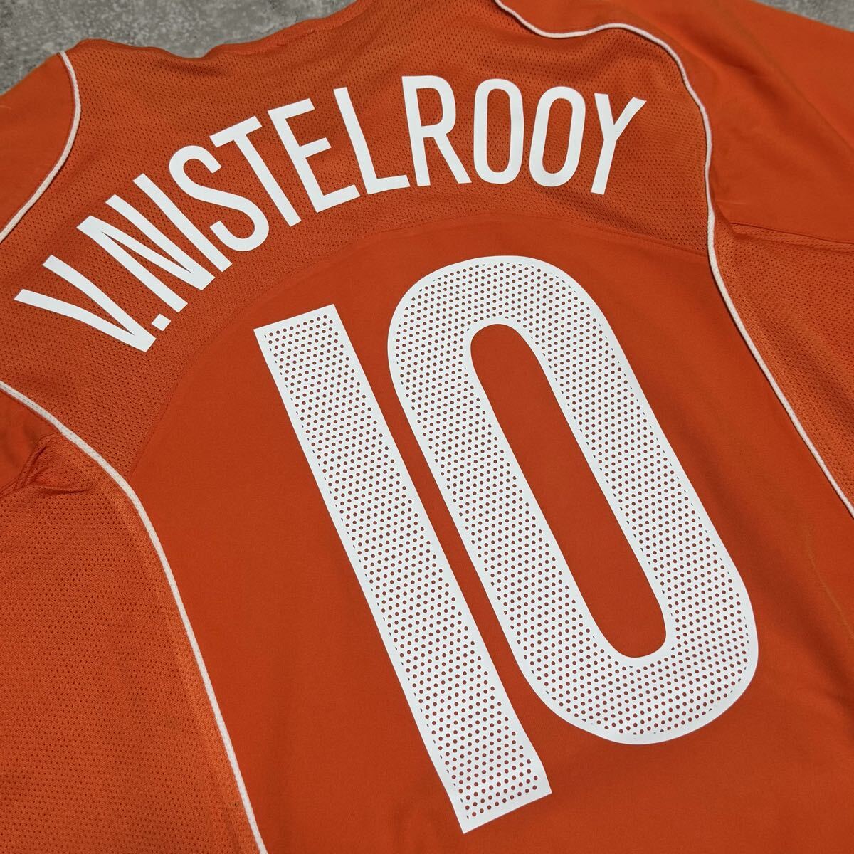 オランダ代表 2004 #10 ファンニステルローイ ユニフォーム_画像4