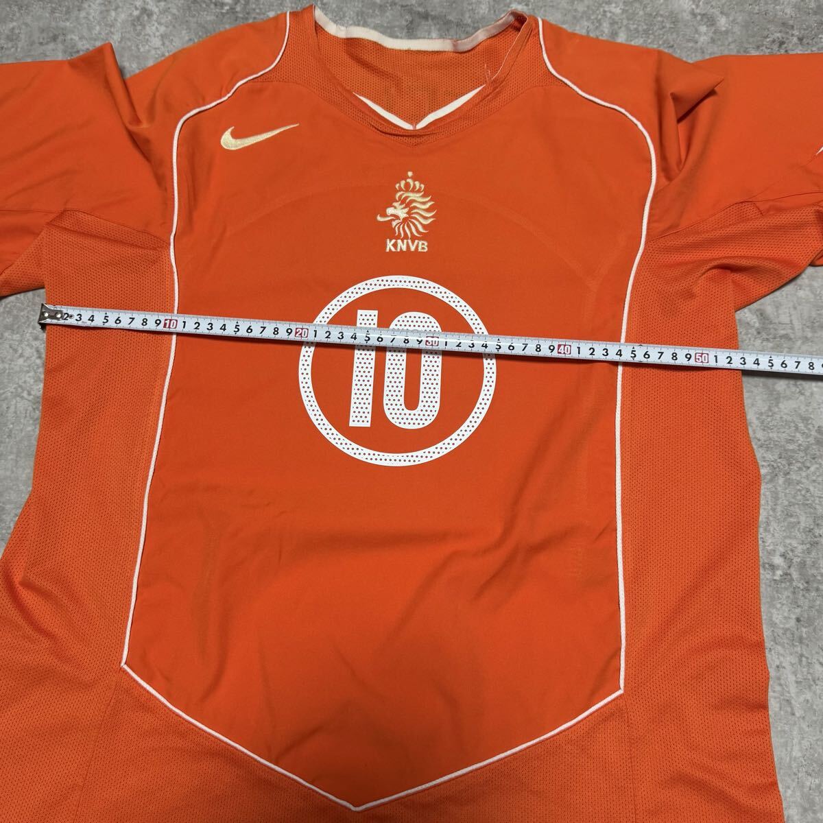 オランダ代表 2004 #10 ファンニステルローイ ユニフォーム_画像9