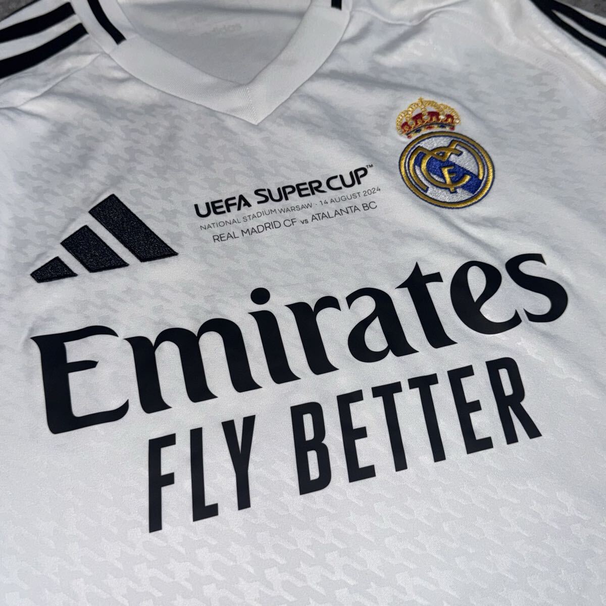 レアルマドリード 24/25 #5 ベリンガム 長袖 UEFA スーパーカップ_画像3