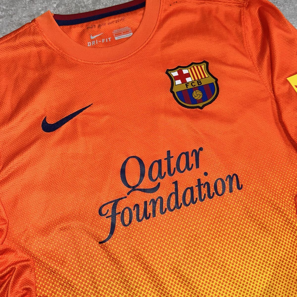 バルセロナ 12/13 #3 ピケ 長袖ユニフォーム_画像3