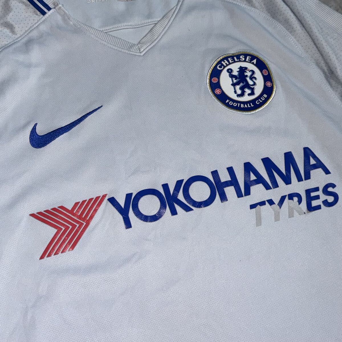 チェルシー 17/18 #10 アザール ユニフォーム CL_画像3