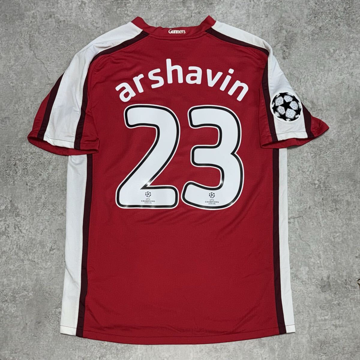 アーセナル 08/10 #23 アルシャビン ユニフォーム CL_画像1