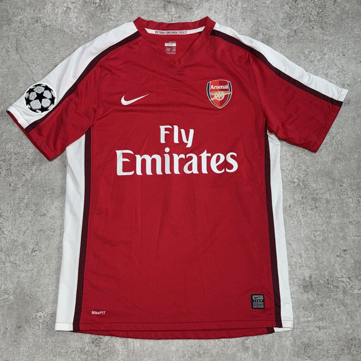 アーセナル 08/10 #23 アルシャビン ユニフォーム CL_画像2