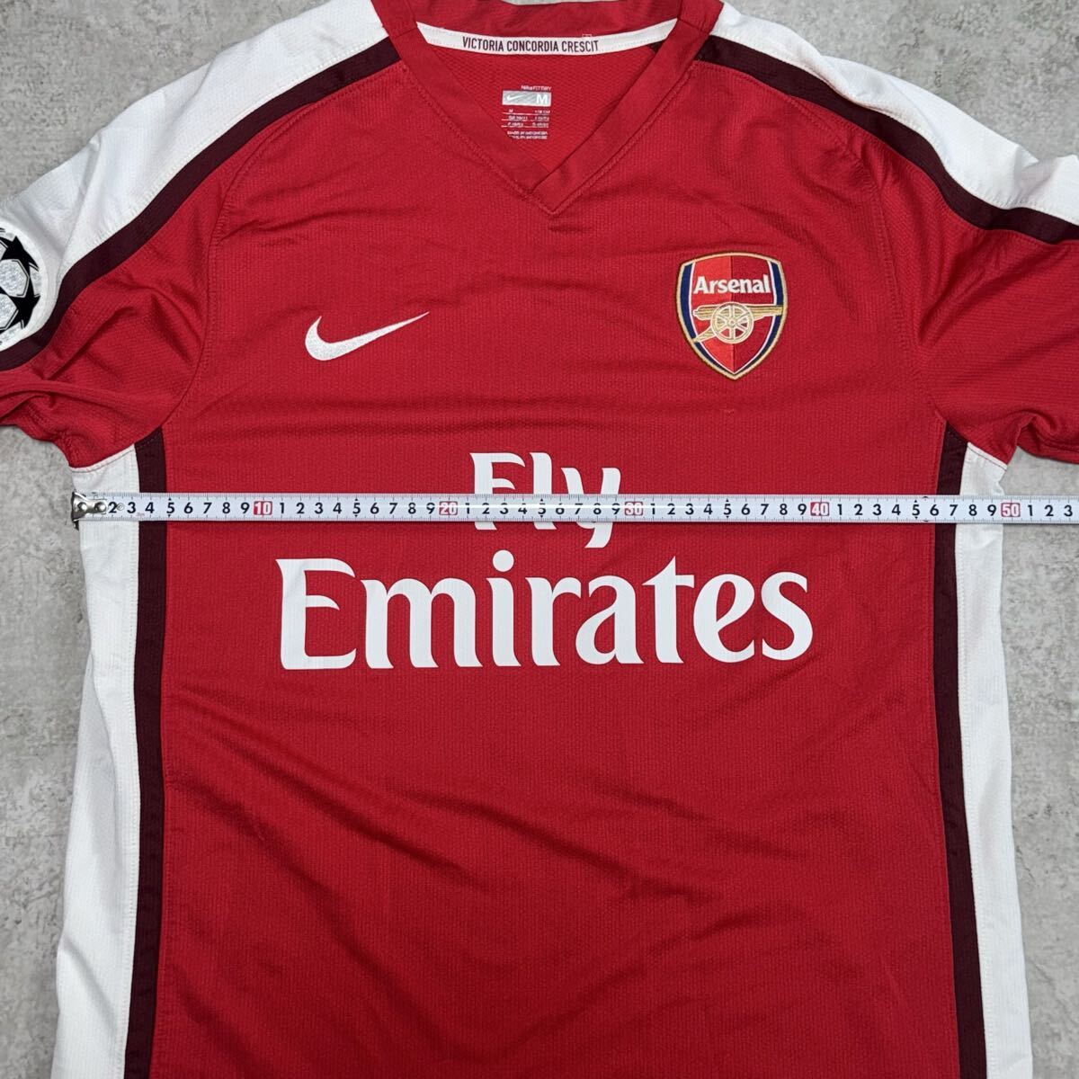 アーセナル 08/10 #23 アルシャビン ユニフォーム CL_画像9