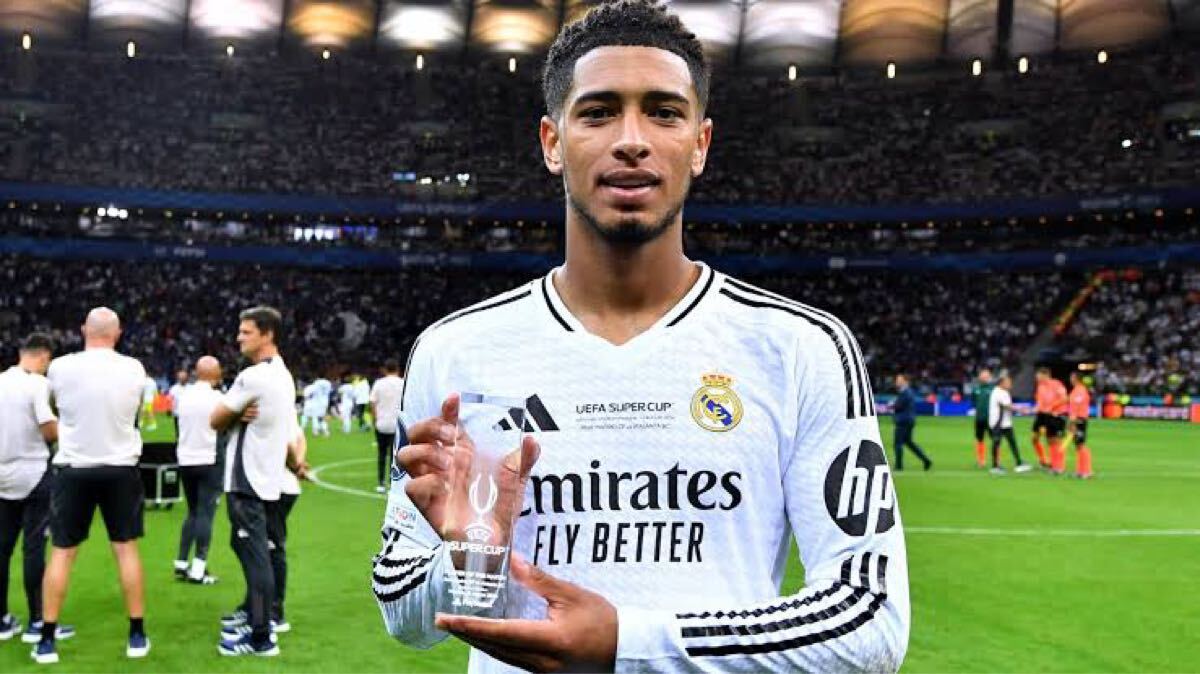 レアルマドリード 24/25 #5 ベリンガム 長袖 UEFA スーパーカップ_画像10