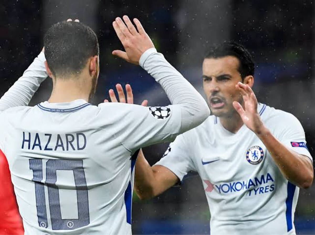 チェルシー 17/18 #10 アザール ユニフォーム CL_画像10