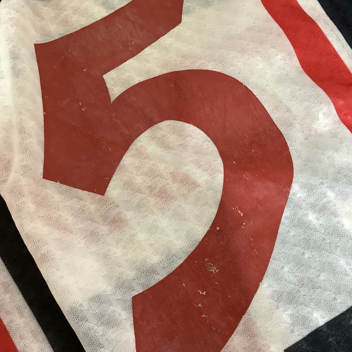 え1727 サンパウロFC SPFC 1994-1995 ビンテージユニフォーム #5 90's アウェイ L PENALTY ペナルティ TAM サッカーシャツ 