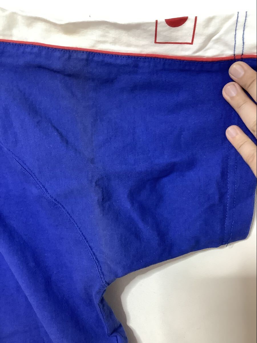 ん1670 サッカー日本代表 #8 小野伸二選手 プレイヤーズTシャツ ユニフォームTシャツ F ビンテージ ロゴプリント 応援Tシャツ 