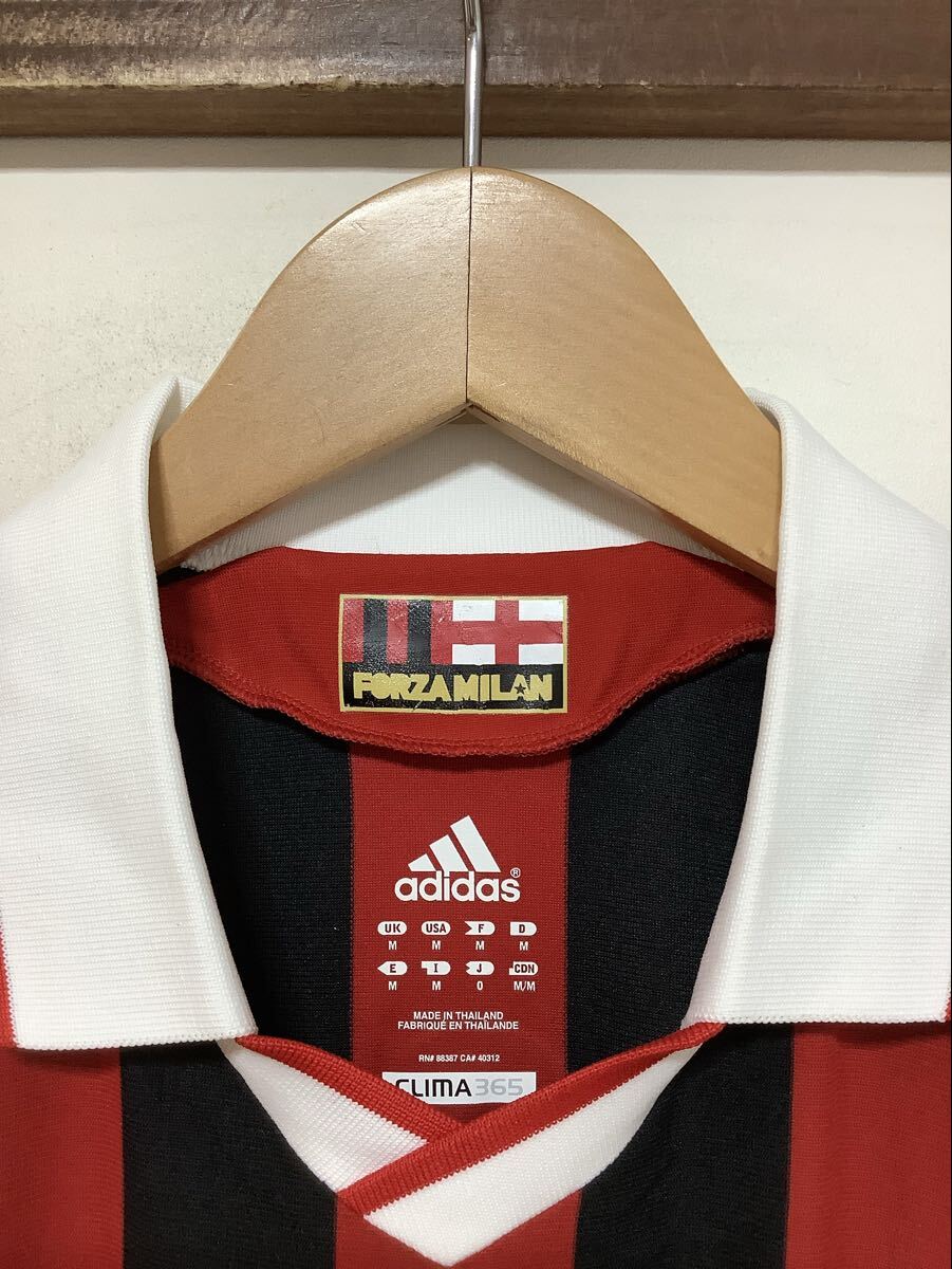 う1790 ACミラン 2009-2010 #9 フィリッポ インザーギ レプリカユニフォーム O ホーム adidas アディダス オールド bwin ロゴ刺繍