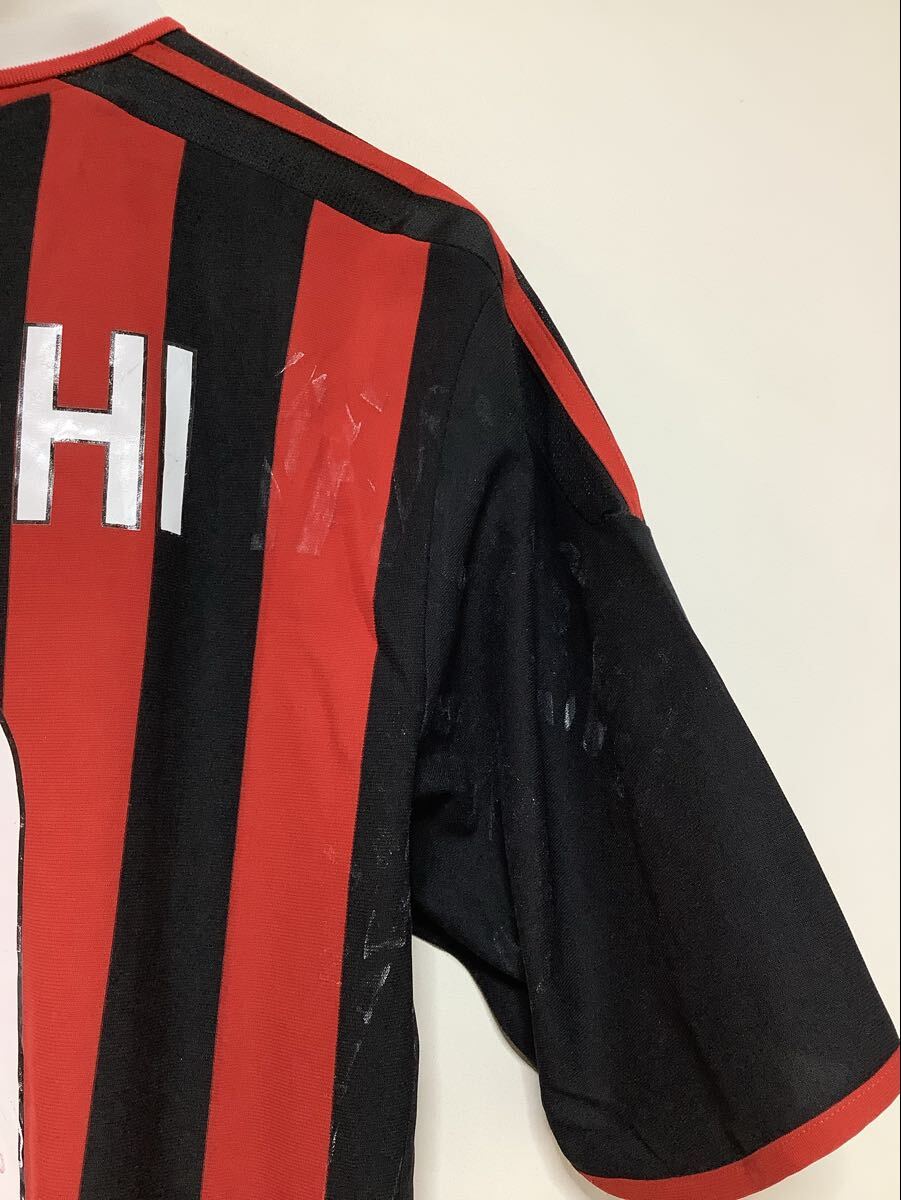 う1790 ACミラン 2009-2010 #9 フィリッポ インザーギ レプリカユニフォーム O ホーム adidas アディダス オールド bwin ロゴ刺繍